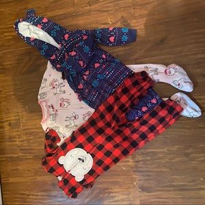 Super soft Carters fleece pajamas!!!
